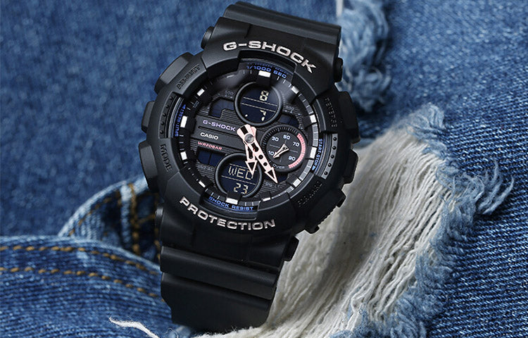 CASIO G-Shock Analog-Digital 'Black' GMA-S140-1APR