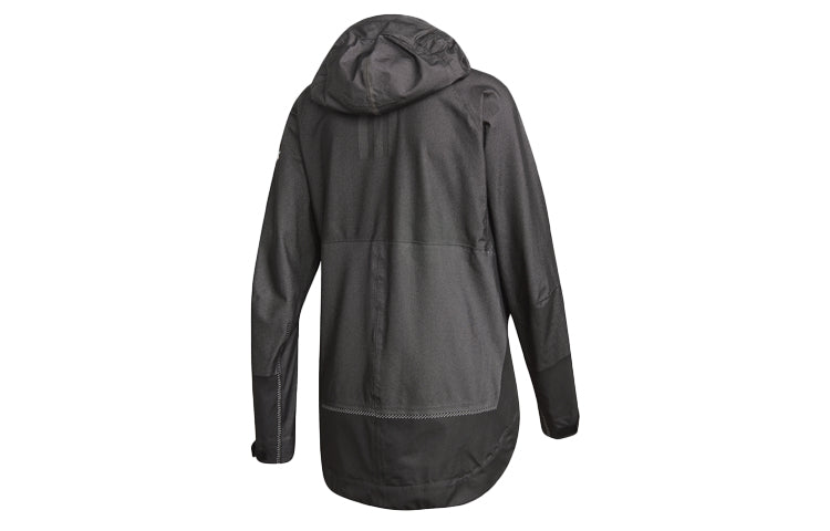 (WMNS) adidas Outdoor Windproof Jacket Black DZ0796