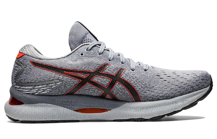 ASICS Gel-Nimbus 24 2E Wide 'Sheet Rock Cherry Tomato' 1011B361-021