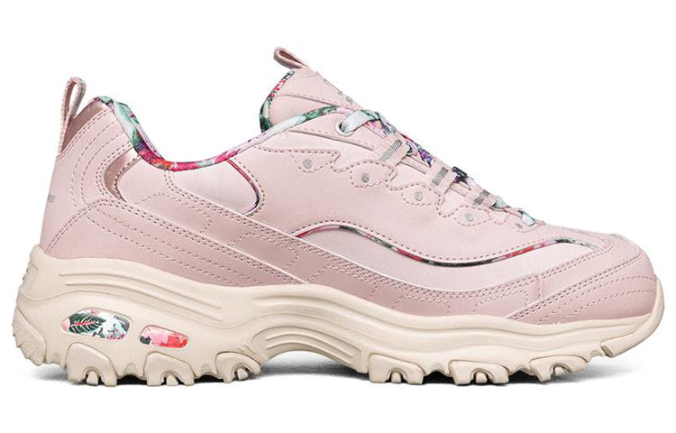 (WMNS) Skechers D'Lites 1.0 Low-Top Running Shoes Pink 149464-PKMT