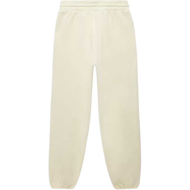adidas Fear of God Athletics Heavy Fleece Sweatpants Asia Sizing 'Pale Yellow Black' IS8758
