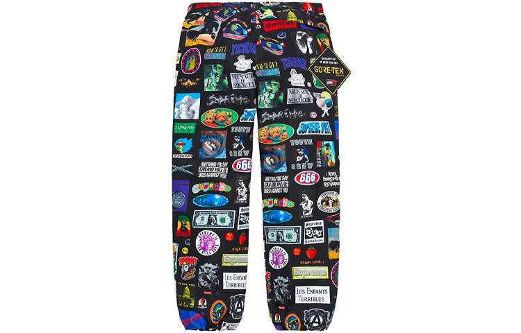 Supreme SS21 Week 1 GORE-TEX Stickers Pant SUP-SS21-425-BLK