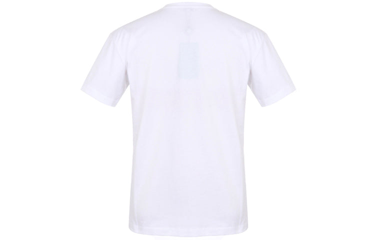 (WMNS) KENZO Cotton logo Printing Round Neck T-Shirt 'White' FA52TS955937-01