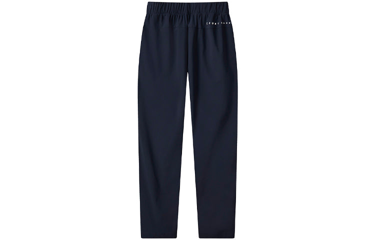 FILA Solid Color Thin and light Knit Sports Long Pants Royal blue A11M023603G-NV