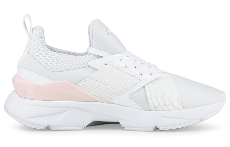(WMNS) PUMA Muse X5 Glow 'White Chalk Pink' 383142-01