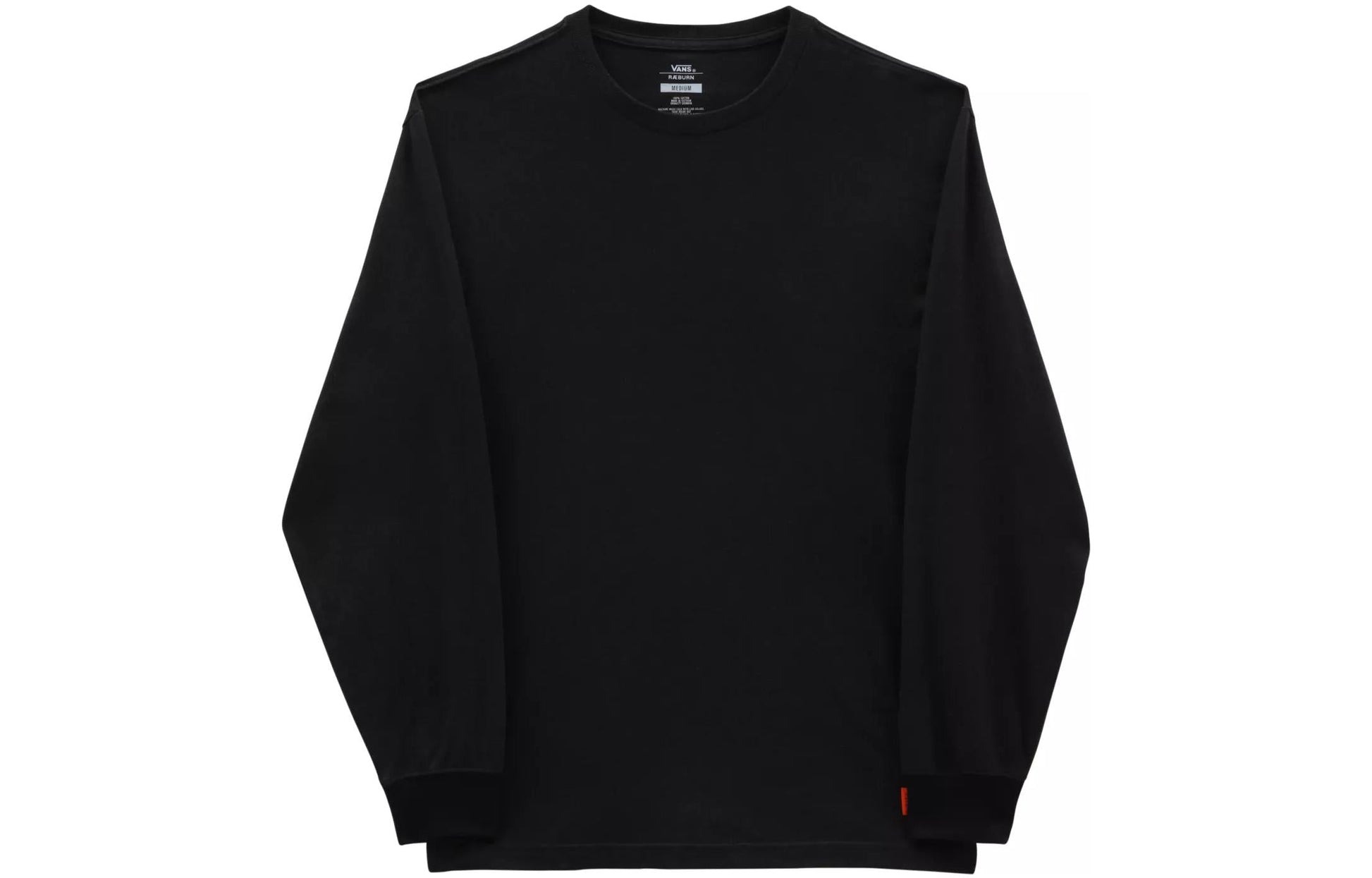 Vans x RBURN Long Sleeve T-Shirt 'Black' VN0A7SOZBLK