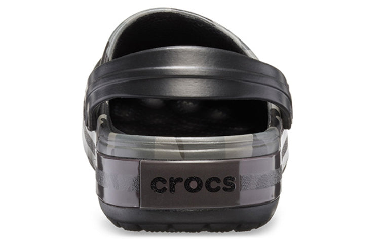Crocs Classic Clog Beach Sandals Black Camouflage 205579-0DY