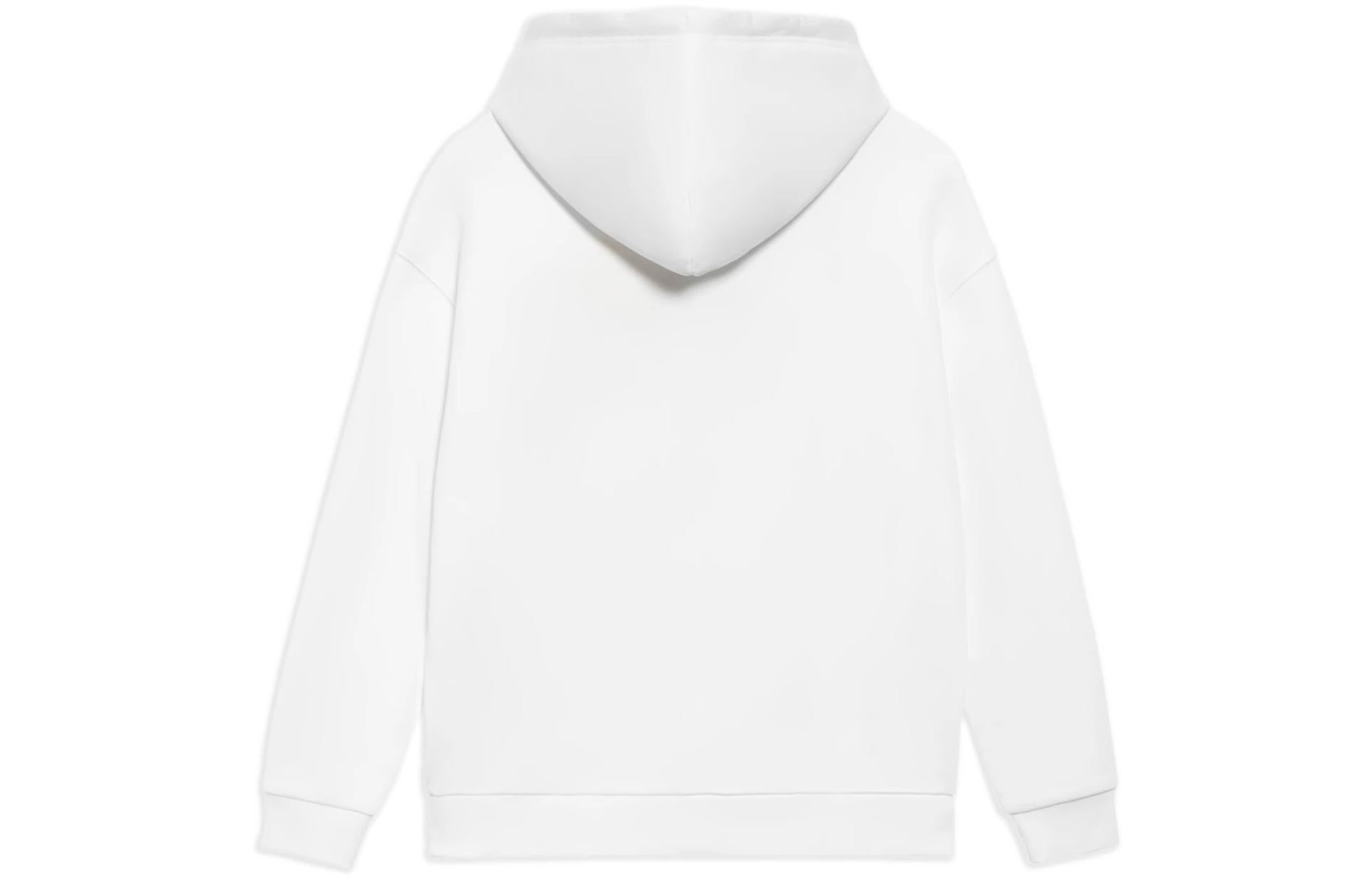 Li-Ning Sports Fashion Series Casual Hoodie 'White Red' AWDS593-1
