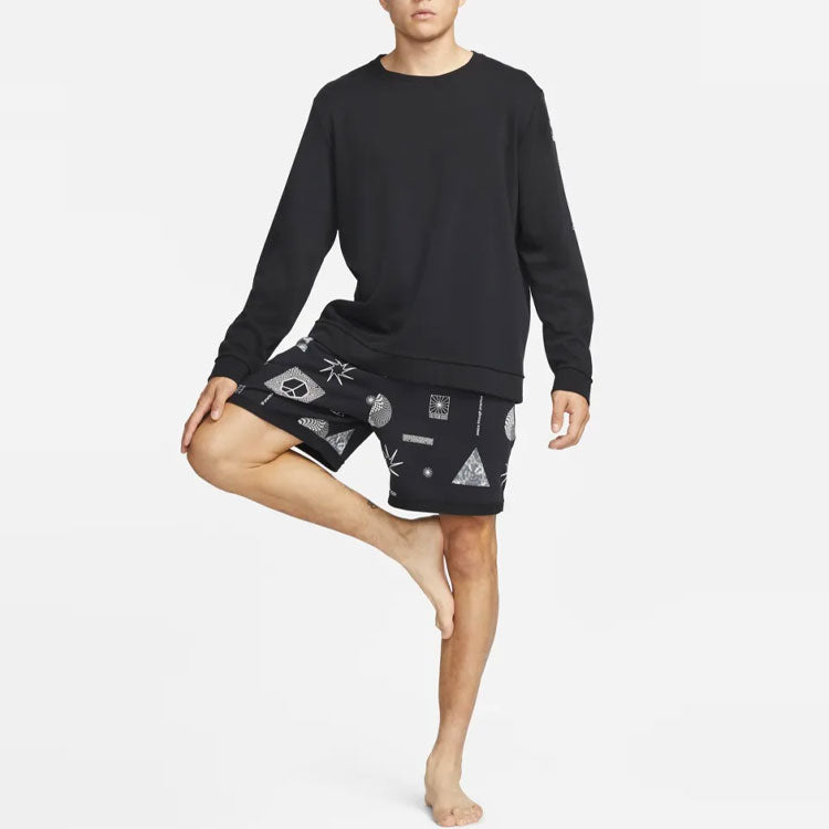 Men's Nike Printing Full Print Straight Shorts Black DM6547-010