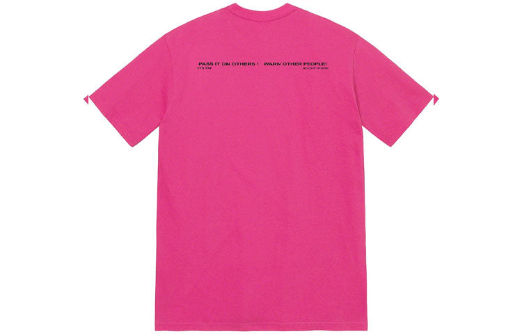 Supreme FW22 Warning Tee T SUP-FW22-022-RED