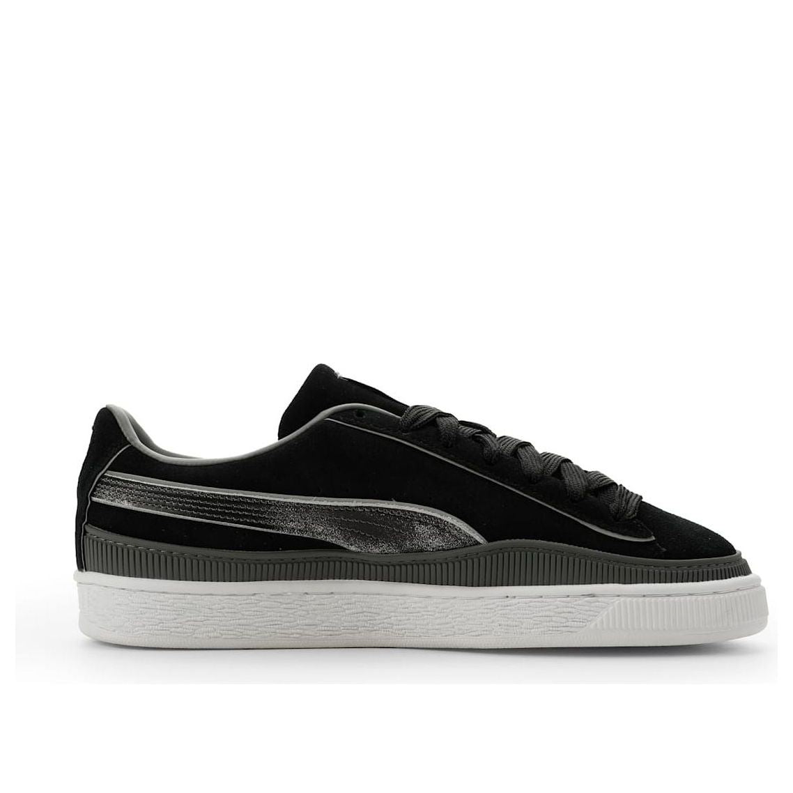 PUMA x Jabbawockeez Suede 'PUMA Black Flat Medium Gray PUMA Silver' 408747-01
