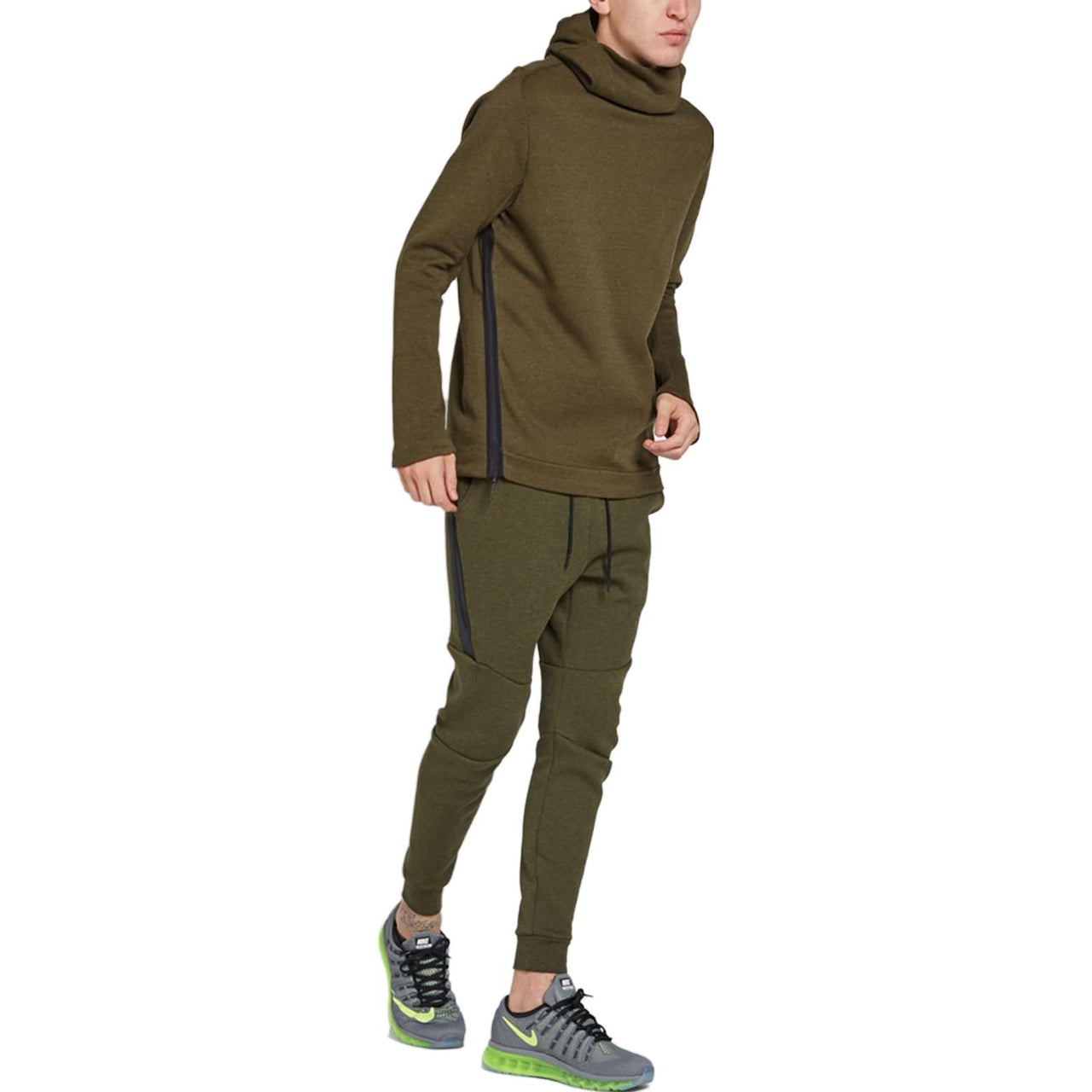 Nike Tech Fleece Pullover Hoodie 'Dark Loden' 805214-330