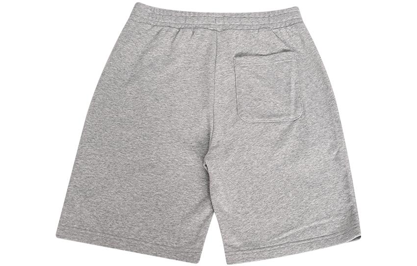 Converse Go-To Embroidered Star Chevron Standard-Fit Fleece Short Asia Sizing 'Grey' 10023875-A02