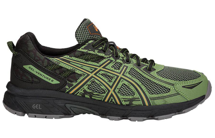 ASICS Gel-Venture 6 'Black Green' T7G1N-300