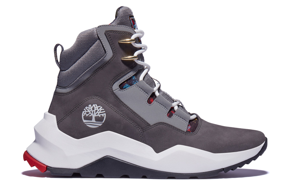 Timberland Madbury Side Zip Sneaker Boots 'Medium Grey Nubuck' A2PTN033