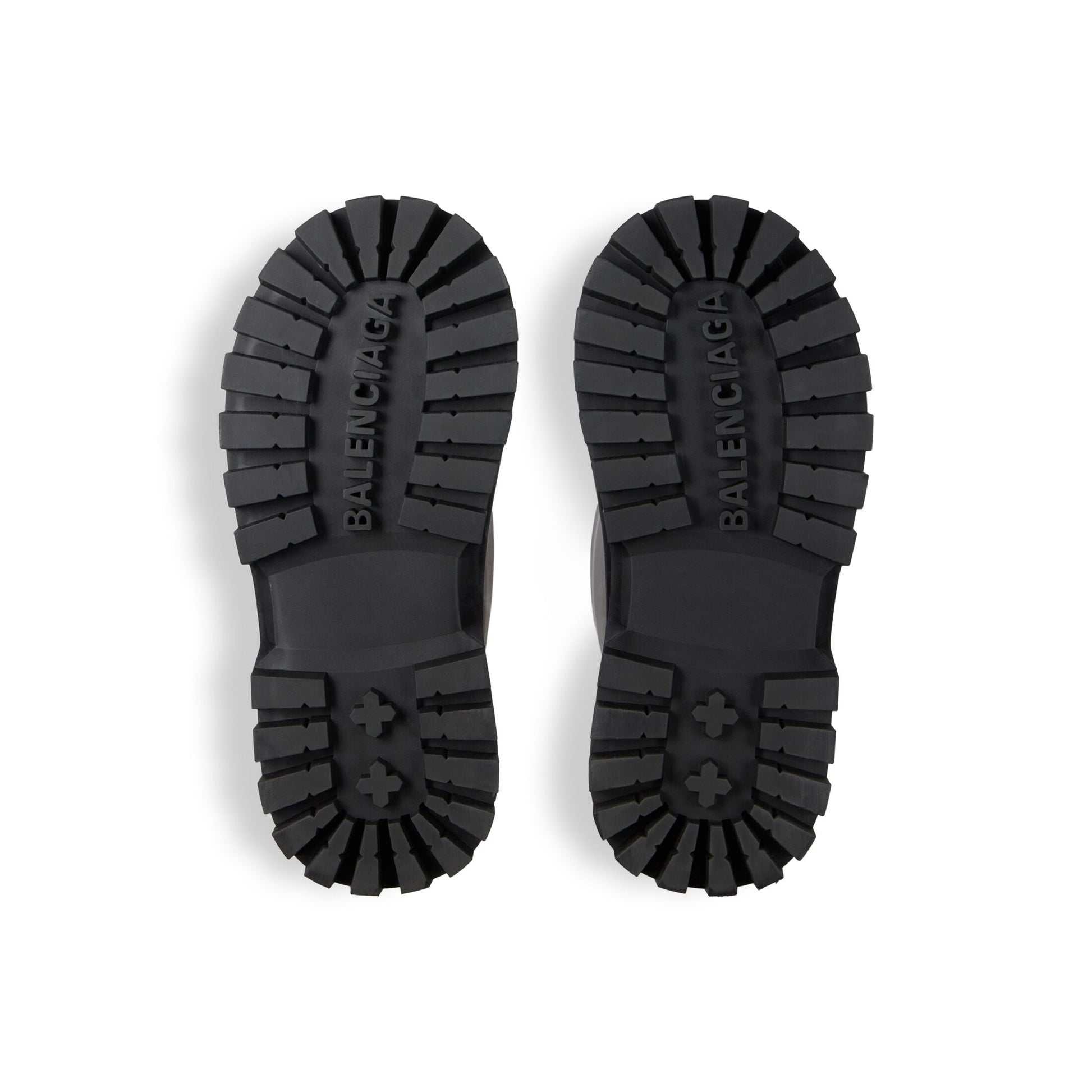 (WMNS) Balenciaga Bulldozer Rainboots 'Black Rubber' 775969W1SA11000