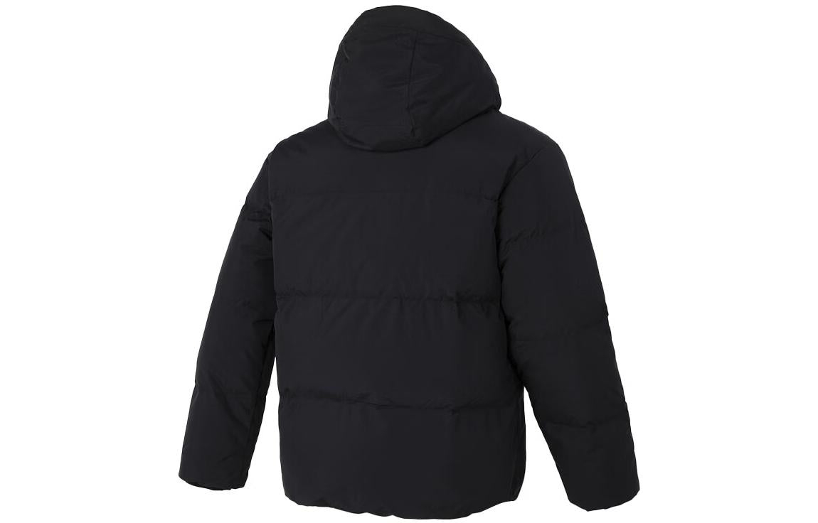 Skechers Hooded Down Jacket 'Black White Red' L423M033-0018