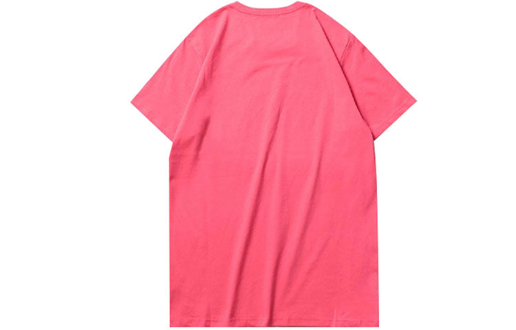 Vans Classic Logo Print Short Sleeve Unisex Pink VN0A4MM6SNQ