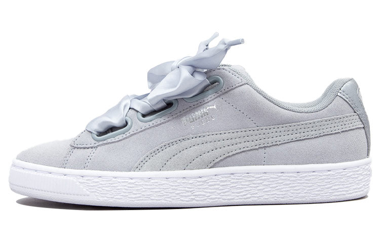 (WMNS) PUMA Suede Heart Safari 'Quarry Grey' 364083-02