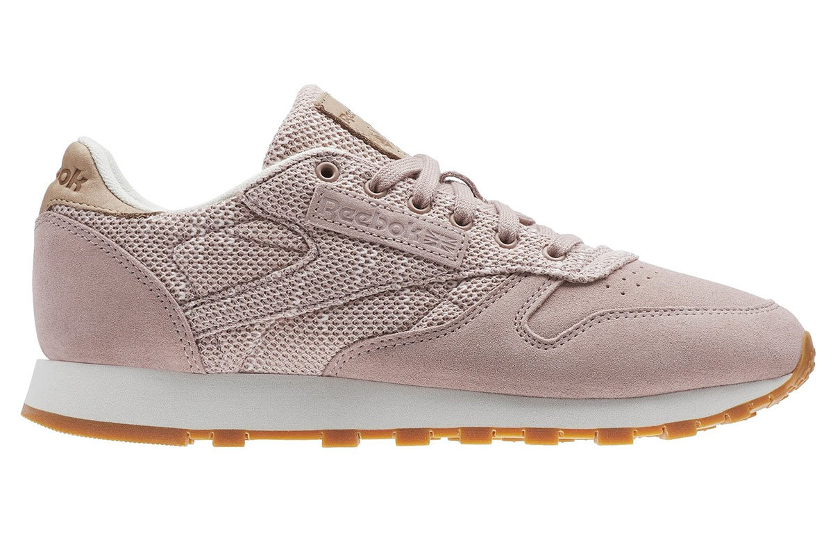 (WMNS) Reebok Classic Leather EBK Running Shoes Pink BS7951