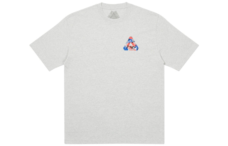 PALACE Round Neck Pullover Short Sleeve Unisex Gray PAL-FW20-517