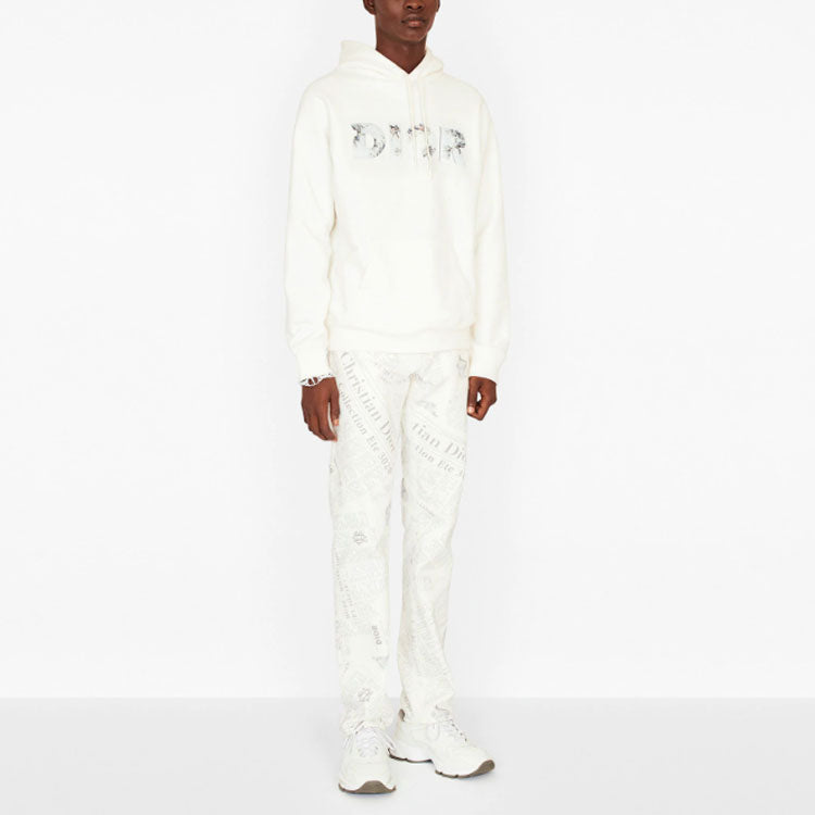 DIOR x Daniel Araham 3D Faded Printed Cotton Cream 023J605C0531-C088