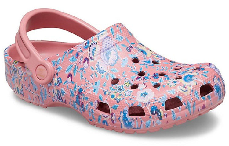 (WMNS) Crocs Classic Clog Liberty London Beach Pink Sandals 206447-9A5