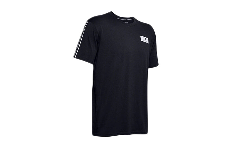 Men's Under Armour Performance Series Training Sports Short Sleeve Black 1351630-001