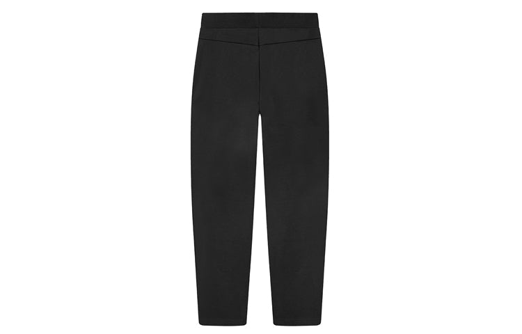 FILA Knit Breathable Casual Pants Straight Sports Pants Black F11M038614F-BK