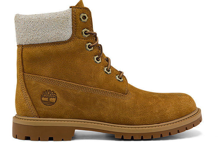 (WMNS) Timberland Heritage EK+ 6 Inch Waterproof Boot 'Dark Wheat Nubuck' A2H3EW