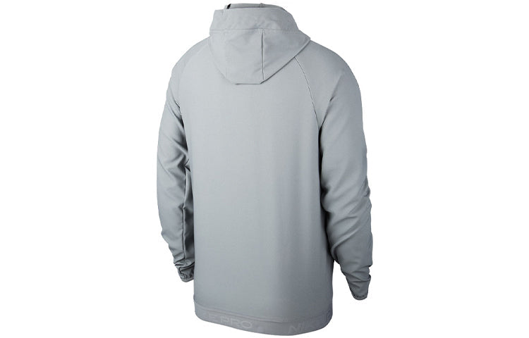 Nike Flex Dri-Fit Full Open Exercise Hoodie Jacket Men's Smoky Grey CK1910-084
