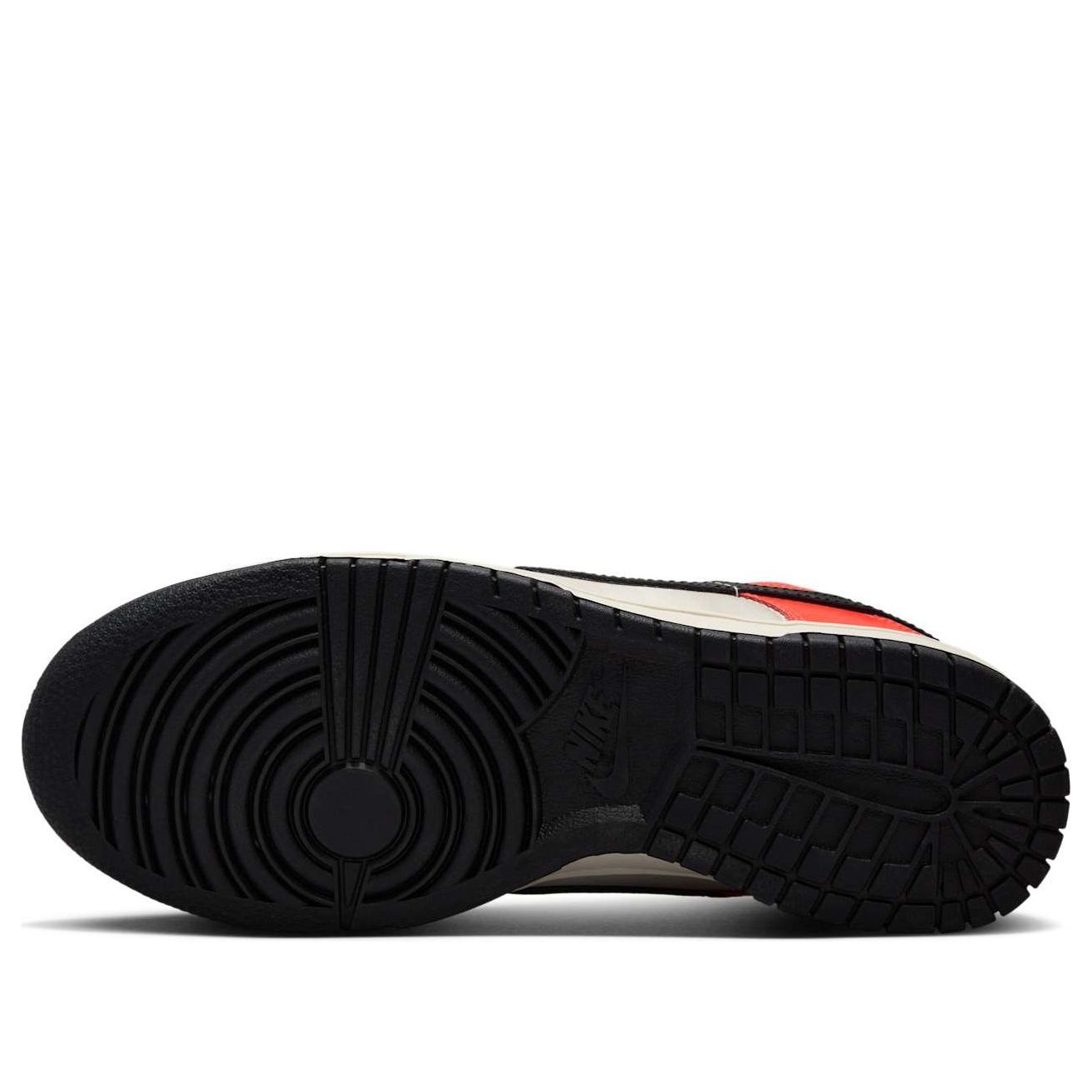 (WMNS) Nike Dunk Low 'Black Toe Bright Crimson' HQ3423-635