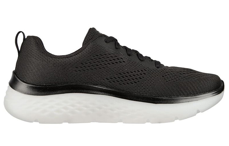 (WMNS) Skechers Go Walk Hyper Burst Low-Top Black/White 124578-BKW