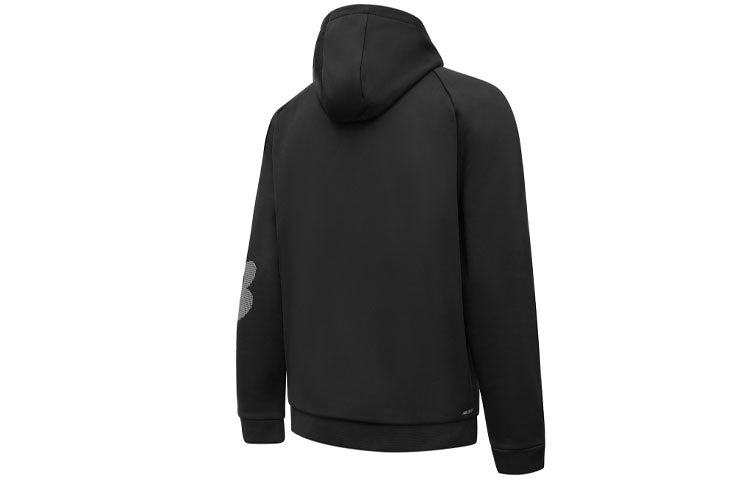 New Balance Men's New Balance Logo Printing Athleisure Casual Sports Pullover Black MT11021-BK