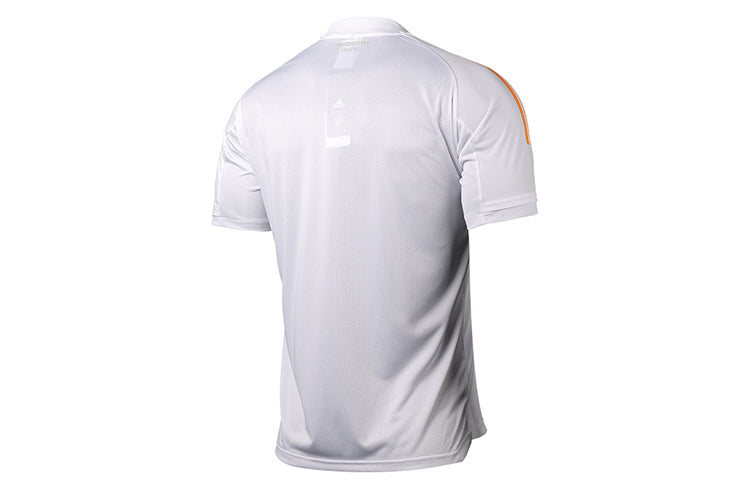 adidas MUFC TR JSY Manchester United Soccer/Football Sports Short Sleeve Jersey White FR3657