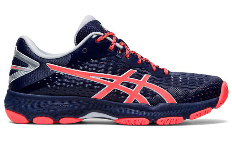 (WMNS) ASICS Netburner Professional FF 2 Running Shoes Blue/Orange 1072A036-400