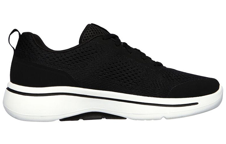 (WMNS) Skechers GO WALK Arch Fit 'Motion Breeze - Black White' 124404-BKW