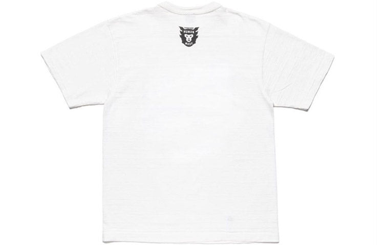 HUMAN MADE Unisex Dry Alls Short-sleeved White HM20TE023