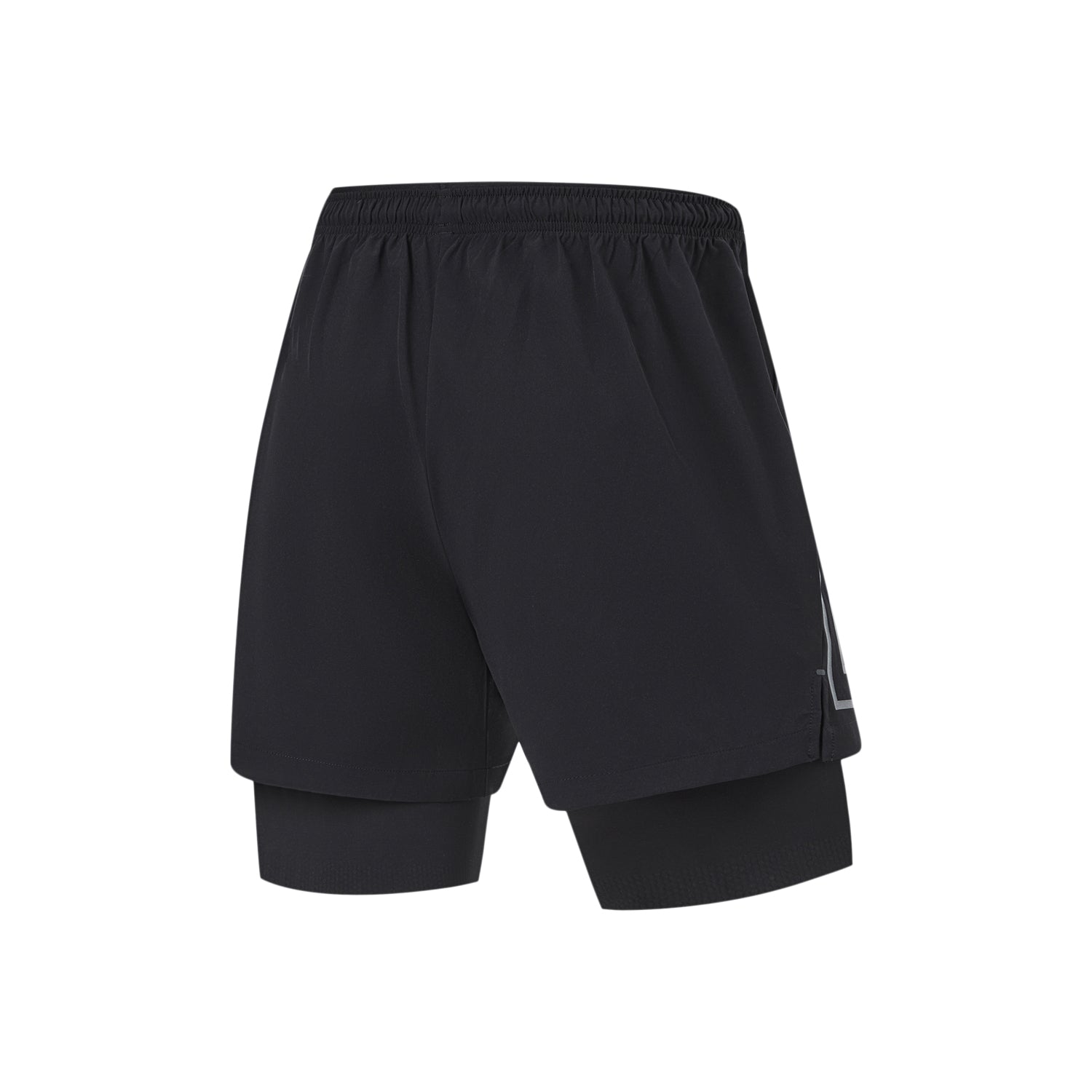 Li-Ning Way Of Wade Graphic 2-in-1 Shorts 'Black' AKST539-1