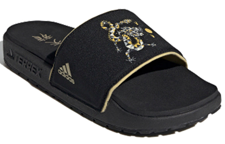 adidas Terrex Adilette Bold 'Black Gold' FW1324