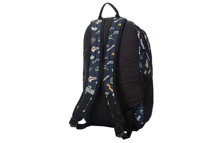PUMA Academy Backpack 'Blue Black Yellow Red' 079133-07