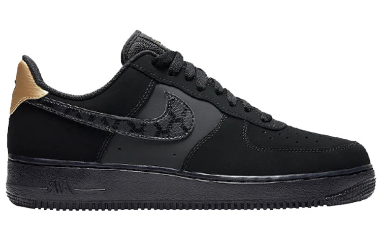 Nike Air Force 1 Low 'Matte Black Gold' DC3951-001