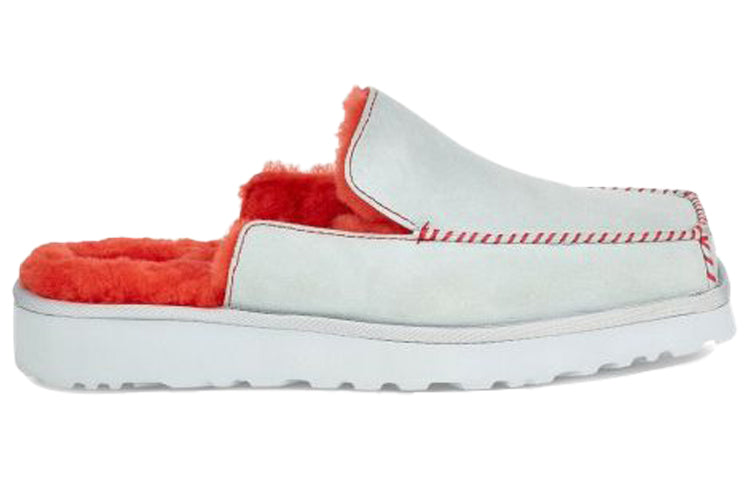 UGG Block Slide Shoe Gray Blue Orange 1109892-SGMO