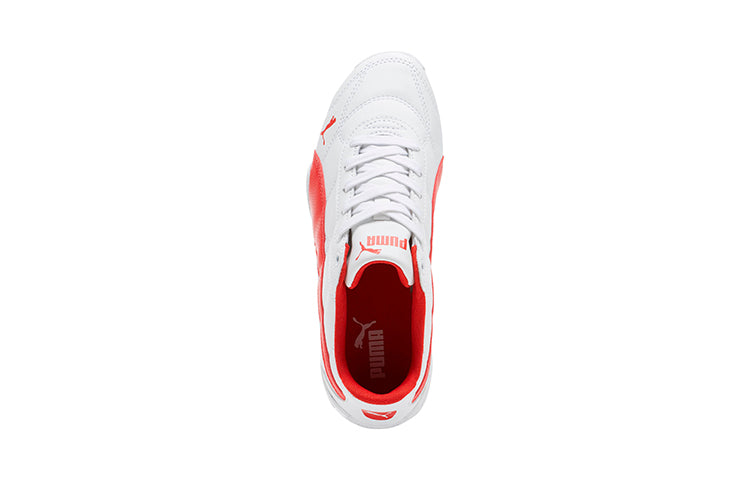 (GS) PUMA Tune Cat 3 Low Top White/Red 361208-14