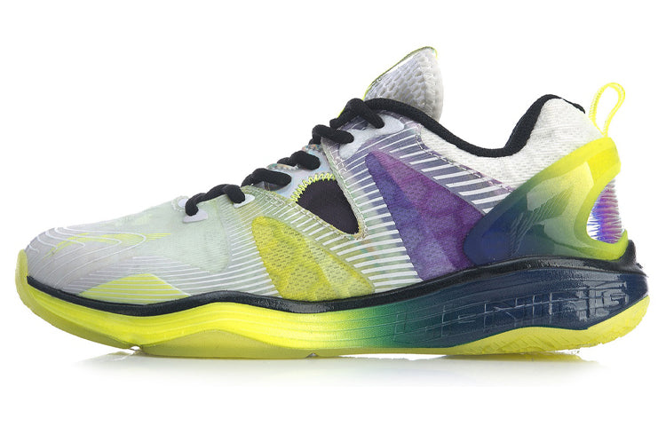 (WMNS) Li-Ning Gyrfalcon 'White Purple Green' AYAQ006-1