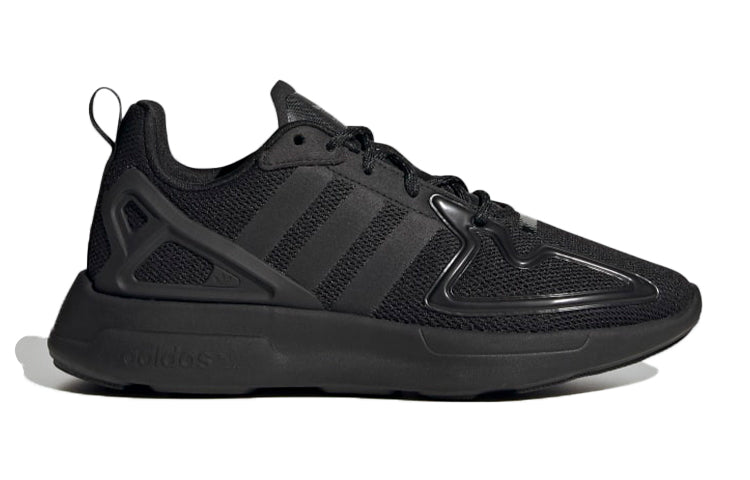 (GS) adidas ZX 2K Flux J 'Monochrome Black' FW4198