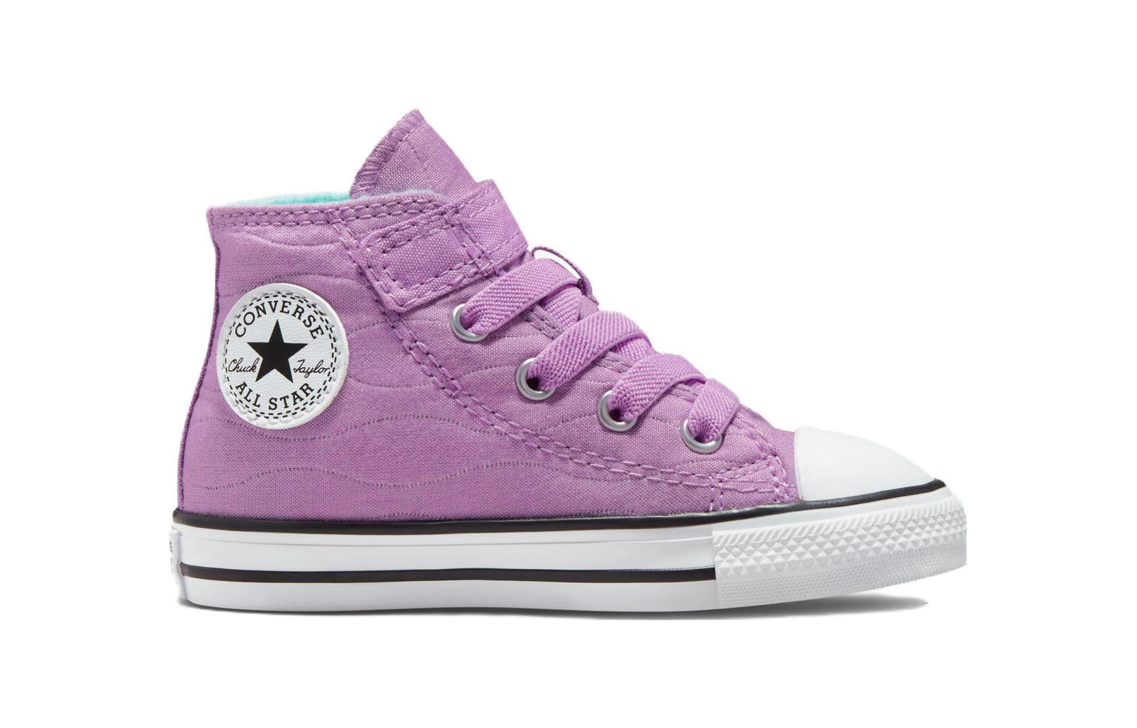 (TD) Converse Chuck Taylor All Star Easy-On Quilted Jacquard 'Lila' A03185C