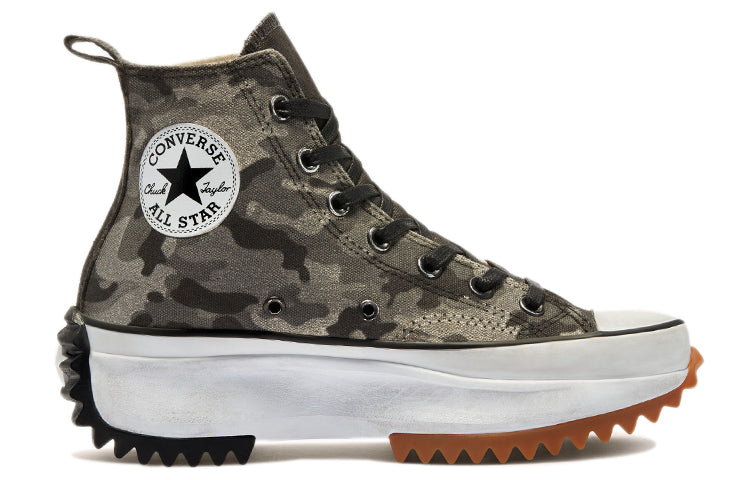 Converse Run Star Hike Canvas Shoes Black/Grey 172334C