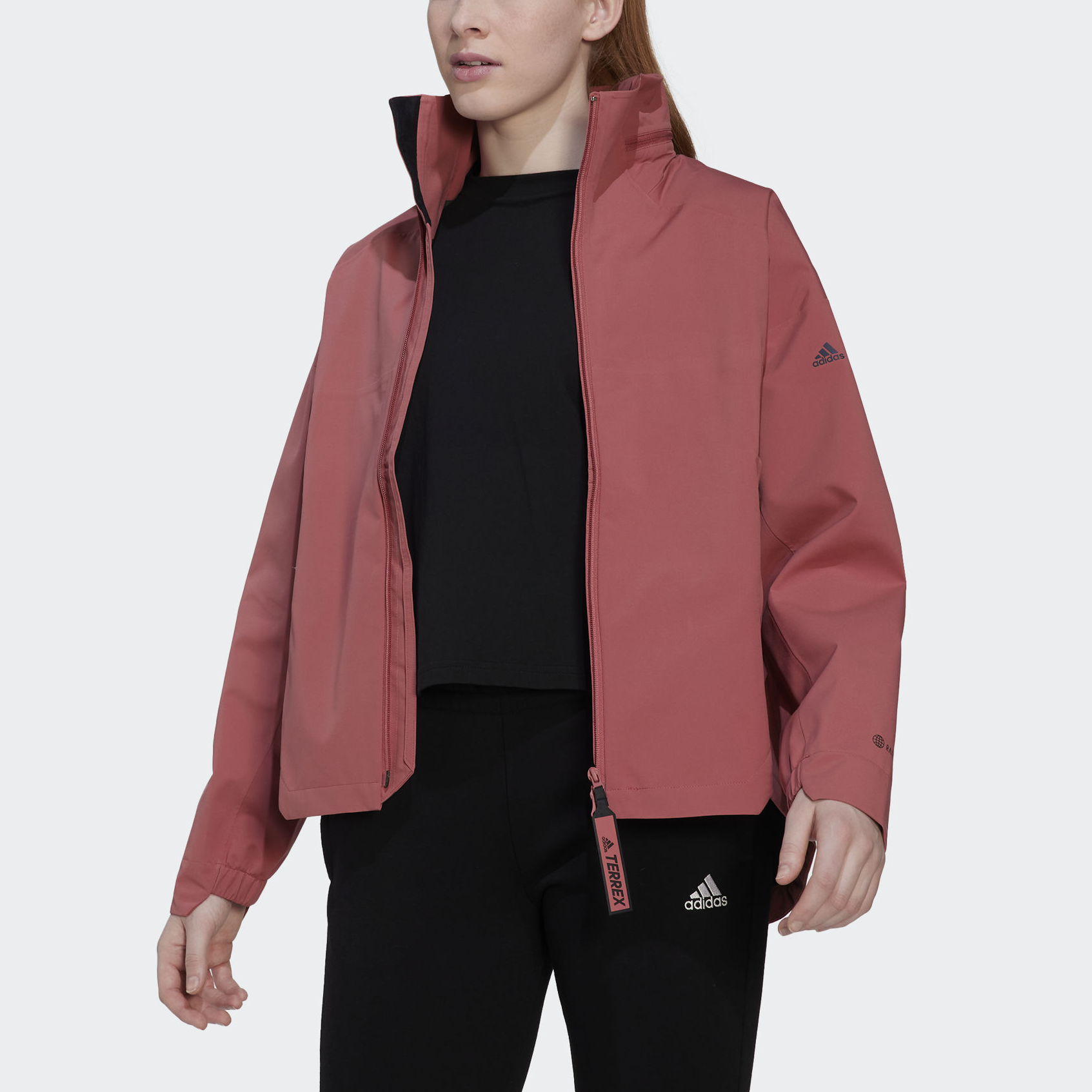 (WMNS) adidas Terrex Jackets 'Burgundy' HG6025