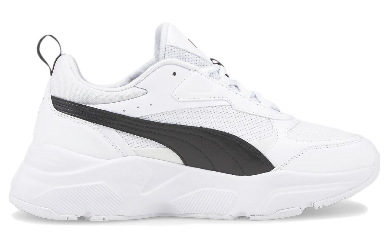 (WMNS) PUMA Cassia 'White Team Gold 'White Black' 384647-03